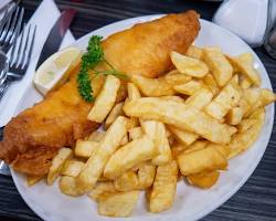 Poisson et frites