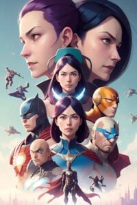 スーパーヒーローの名前