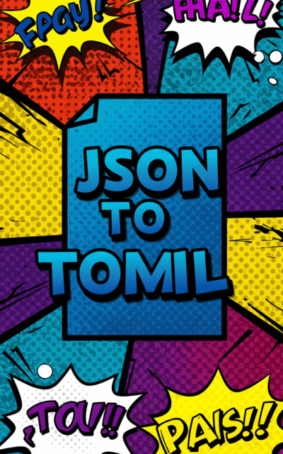 محول JSON إلى TOML